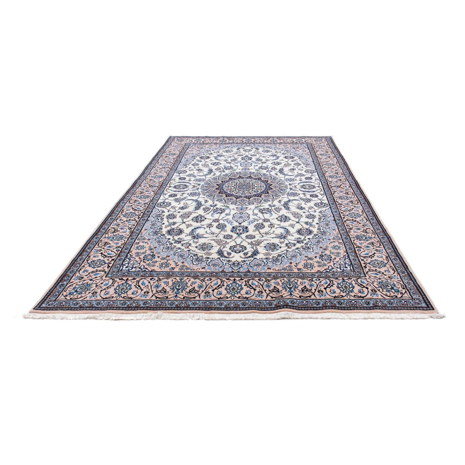 Tapis persan - Nain - Royal - 287 x 196 cm - beige