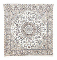 Tapis persan - Nain - Royal carré  - 205 x 198 cm - beige