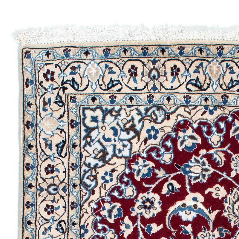 Tapis persan - Nain - Royal - 172 x 112 cm - rouge foncé