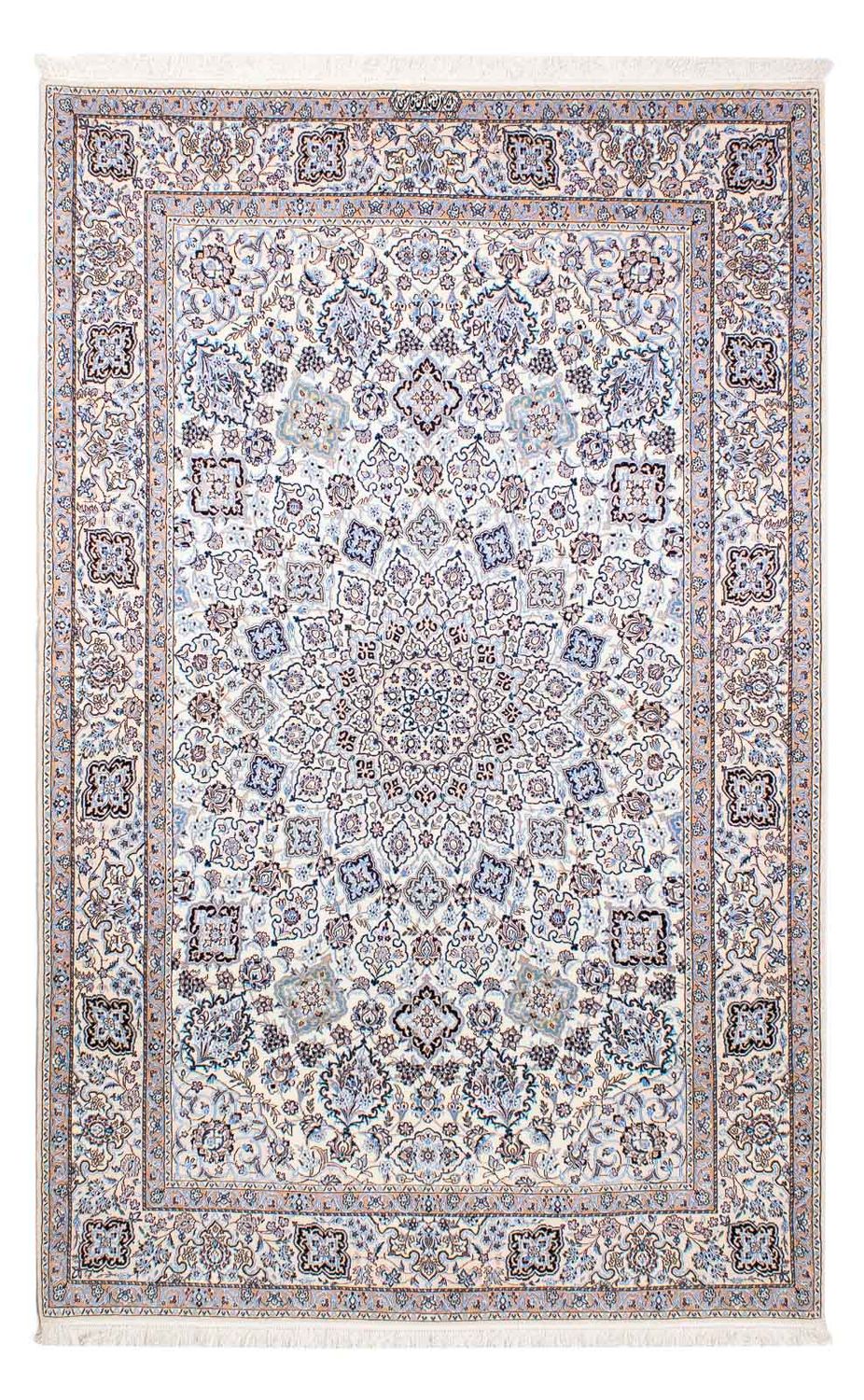 Tapis persan - Nain - Premium - 224 x 144 cm - beige