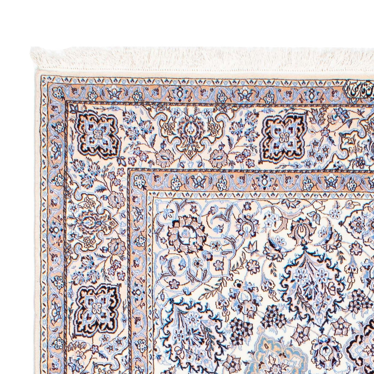 Tapis persan - Nain - Premium - 224 x 144 cm - beige