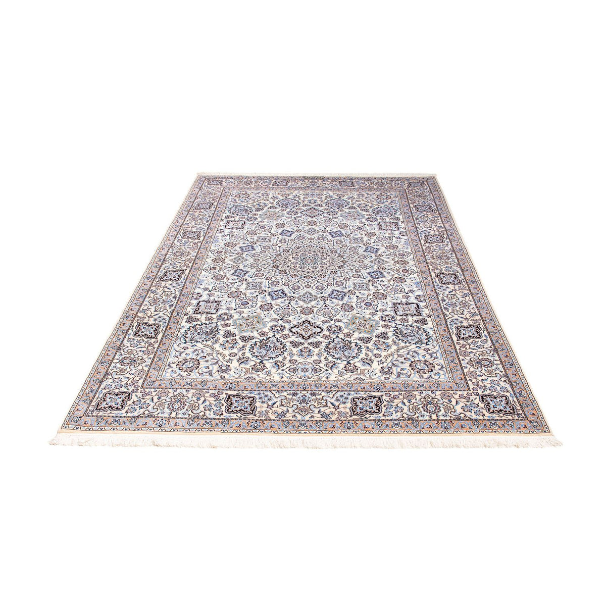 Tapis persan - Nain - Premium - 224 x 144 cm - beige