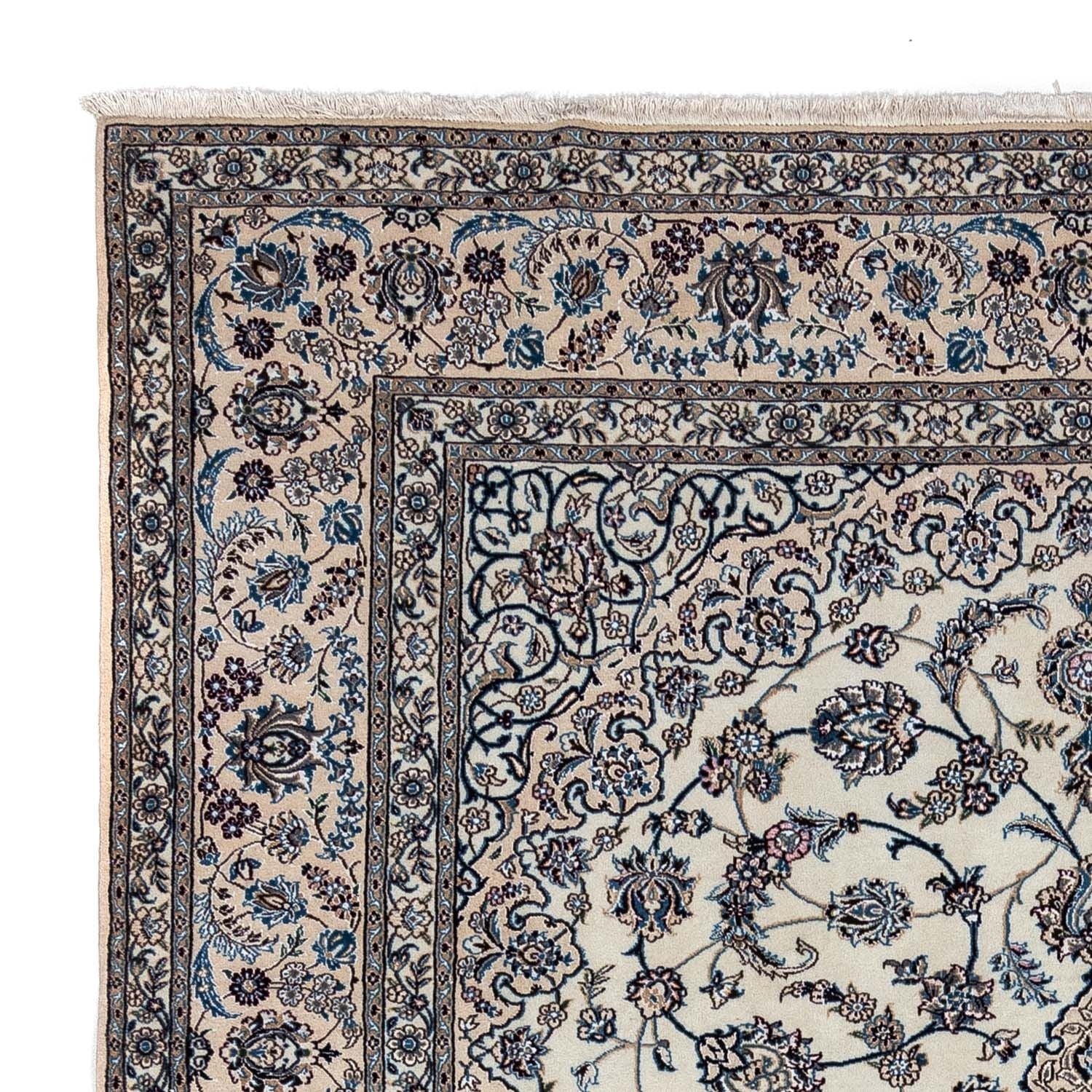 Tapis persan - Nain - Royal - 360 x 250 cm - beige