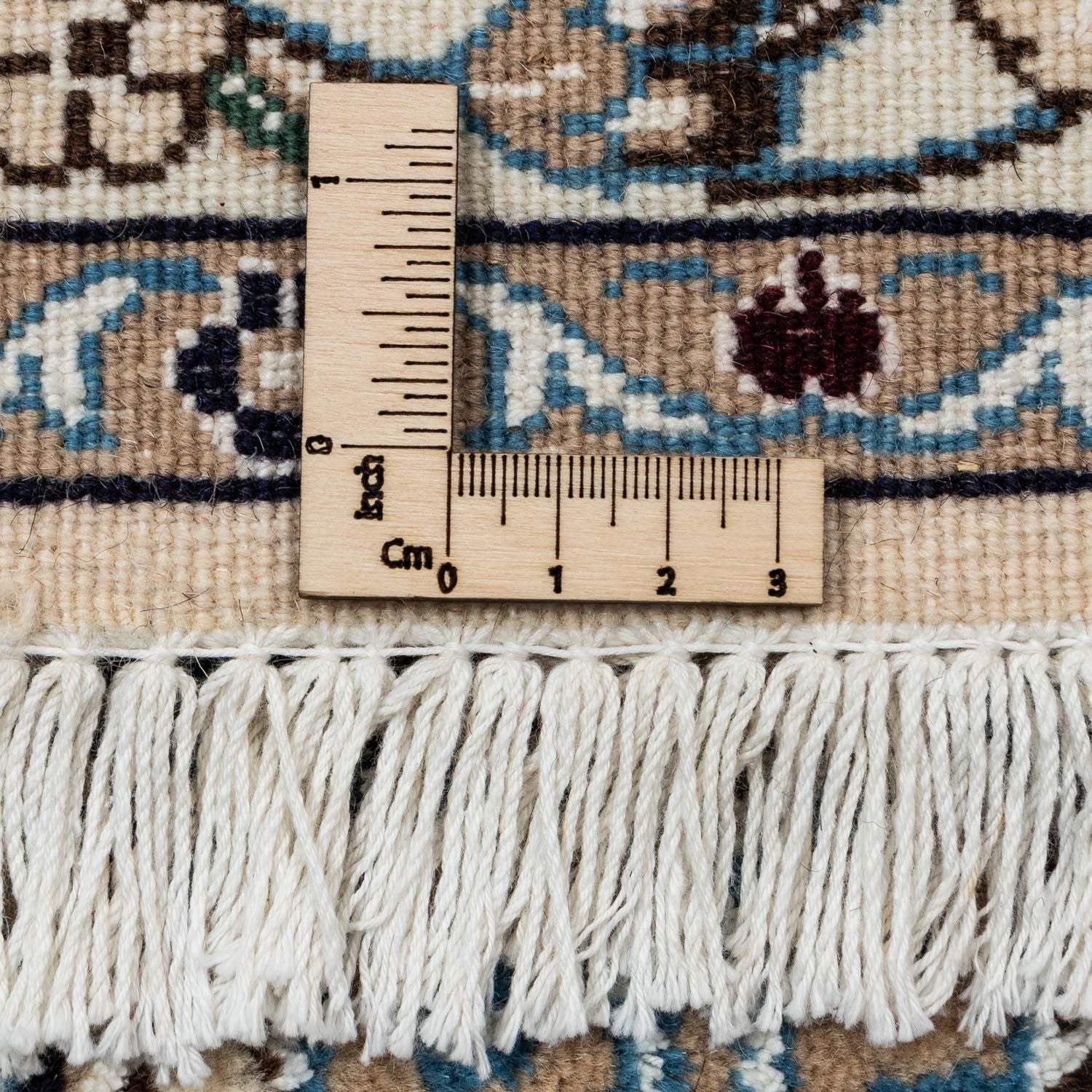 Tapis persan - Nain - Royal - 360 x 250 cm - beige