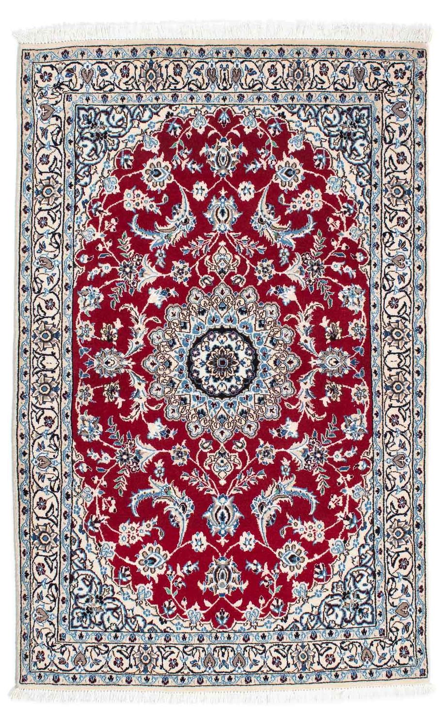 Tapis persan - Nain - Royal - 173 x 107 cm - rouge