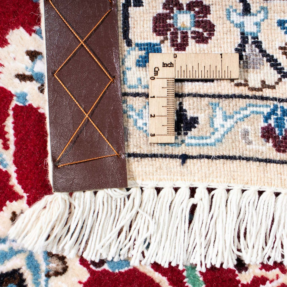 Tapis persan - Nain - Royal - 173 x 107 cm - rouge