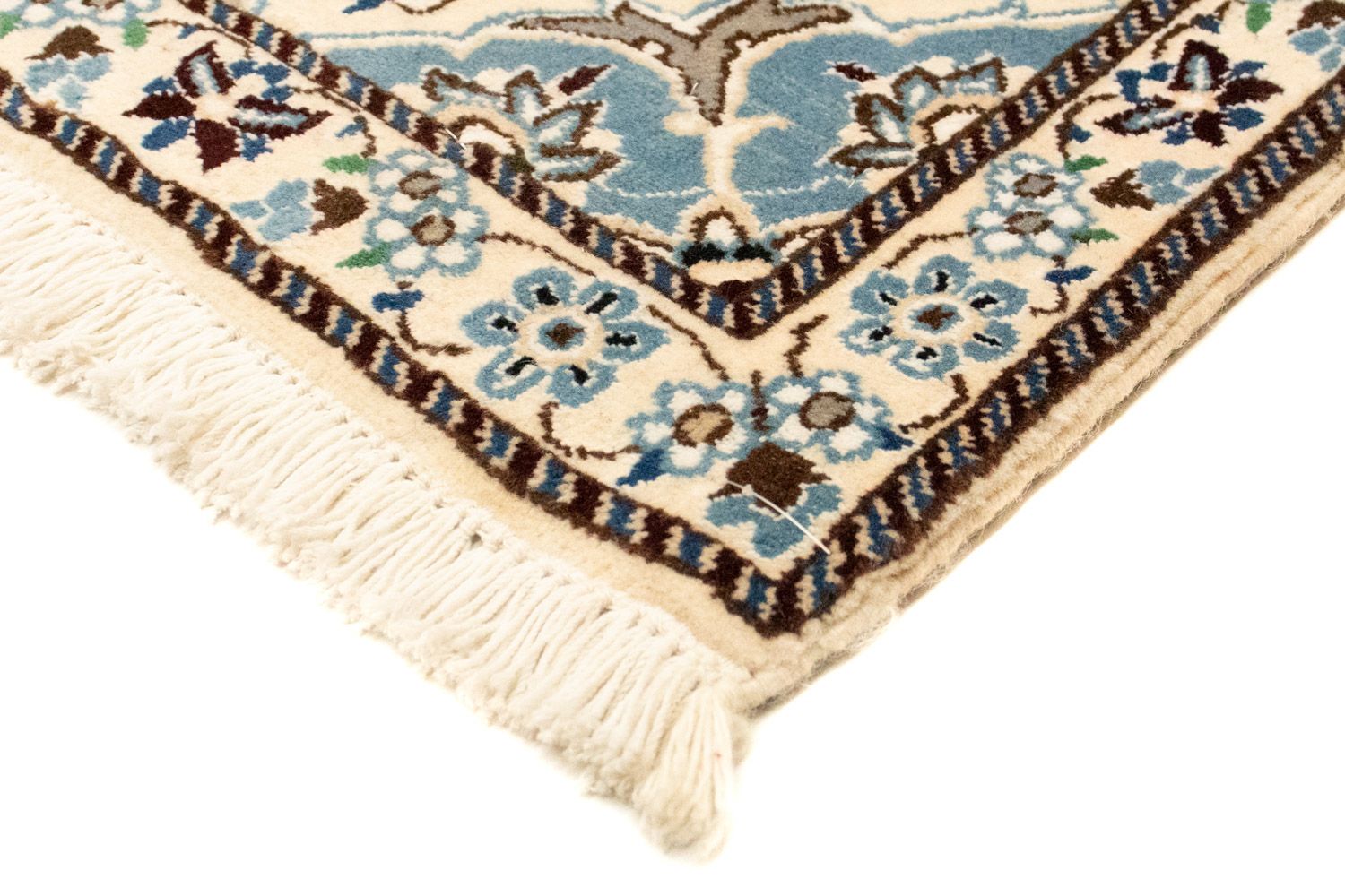 Tapis persan - Nain - Royal - 132 x 87 cm - beige