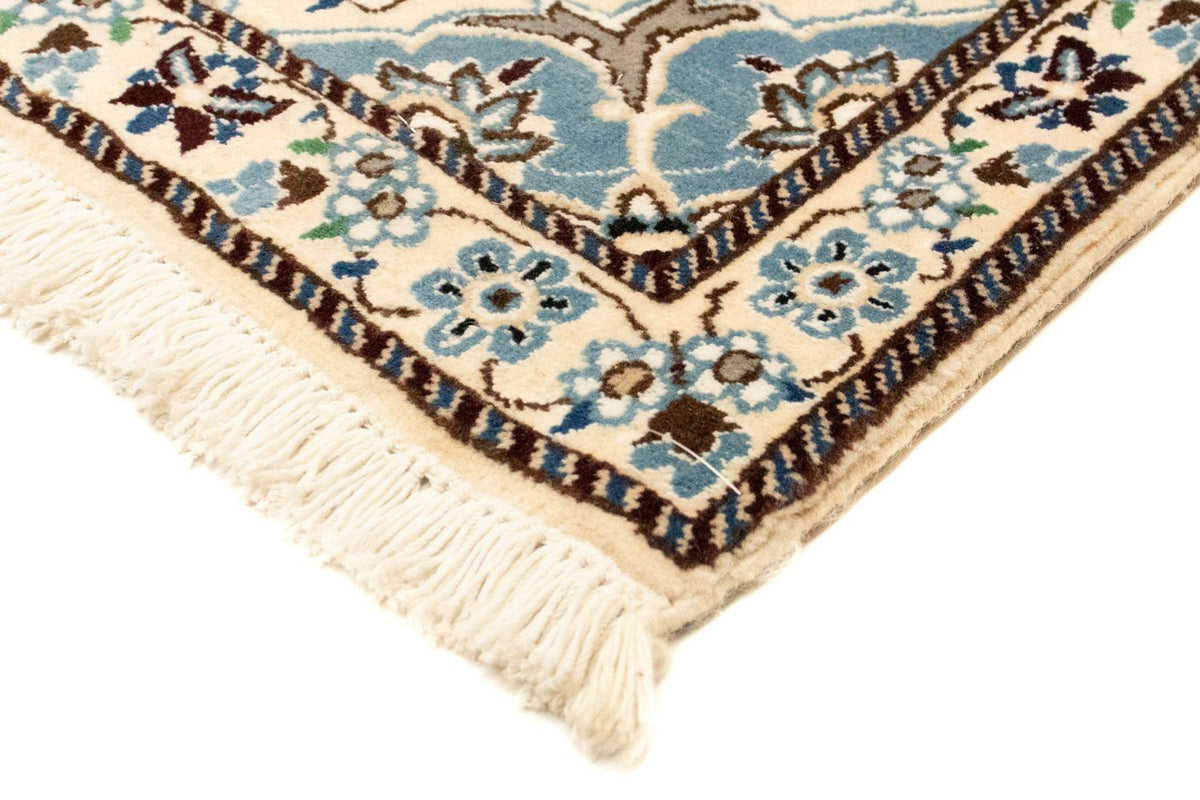 Tapis persan - Nain - Royal - 132 x 87 cm - beige