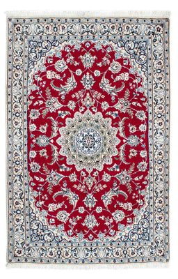 Tapis persan - Nain - Royal - 170 x 108 cm - rouge