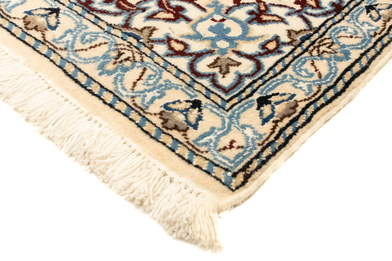 Tapis persan - Nain - Royal - 134 x 88 cm - beige