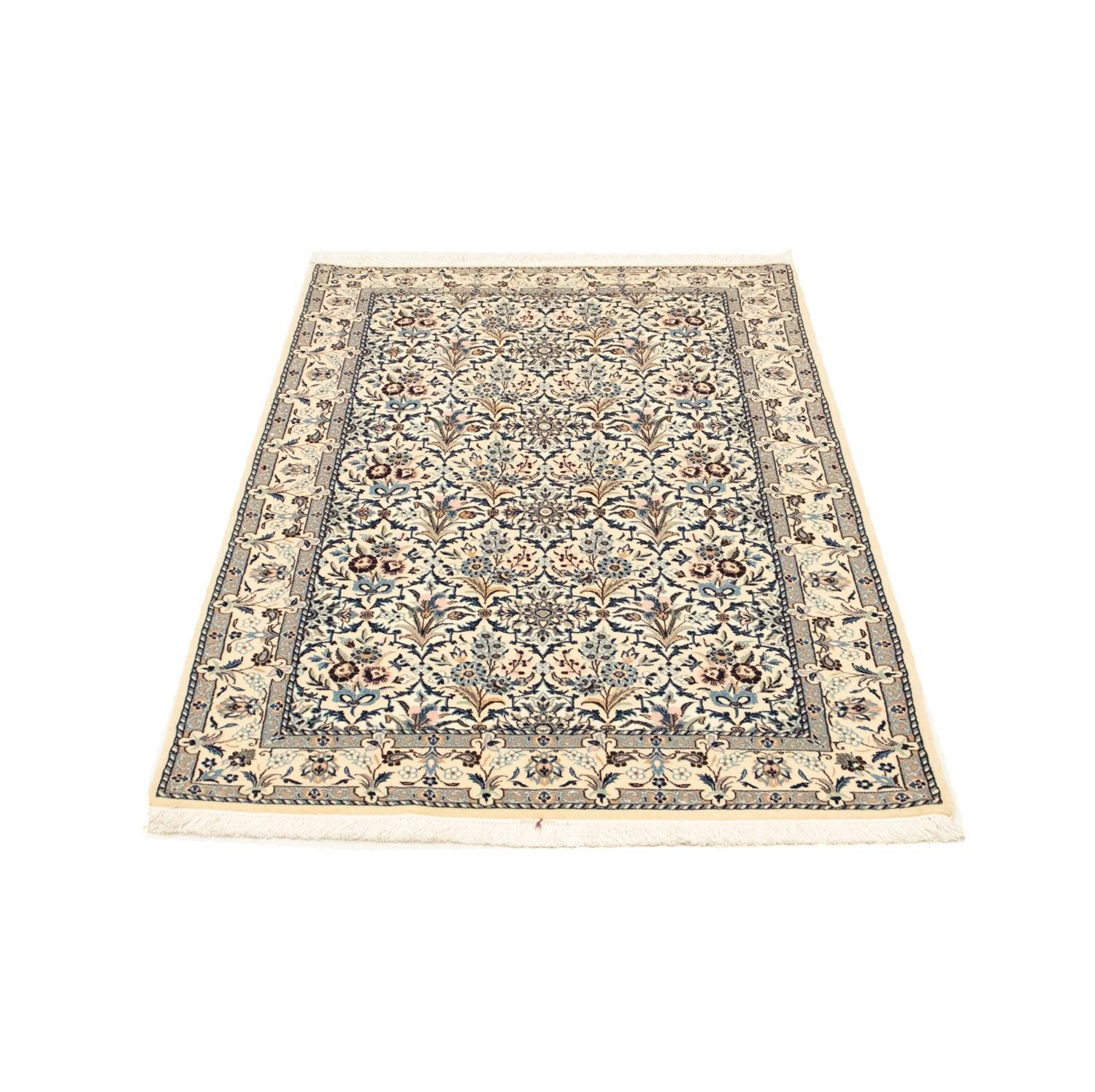 Tapis persan - Nain - Premium - 155 x 88 cm - beige