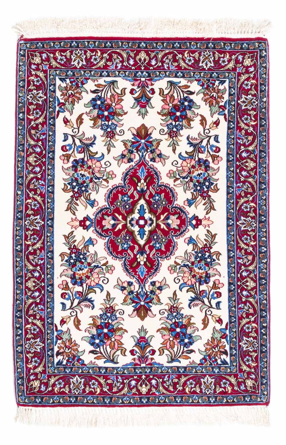 Tapis persan - Isfahan - Premium - 107 x 72 cm - beige