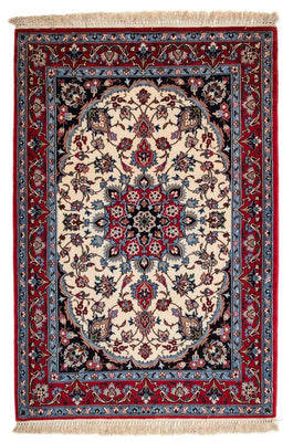 Tapis persan - Isfahan - Premium - 120 x 84 cm - rouge foncé
