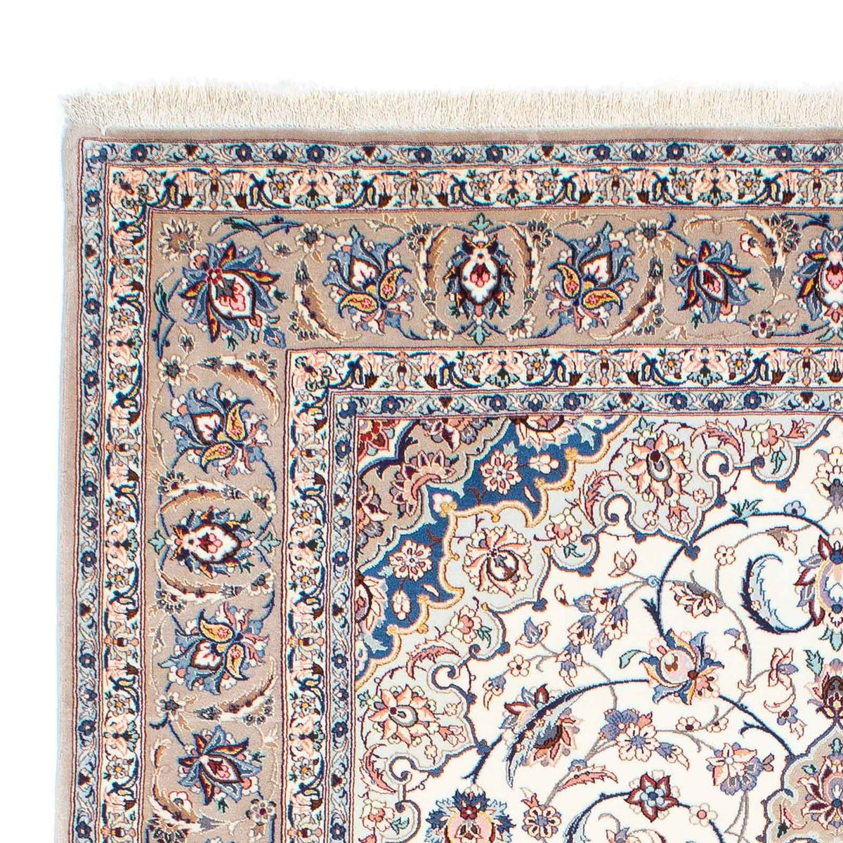 Tapis persan - Isfahan - Premium - 228 x 156 cm - beige