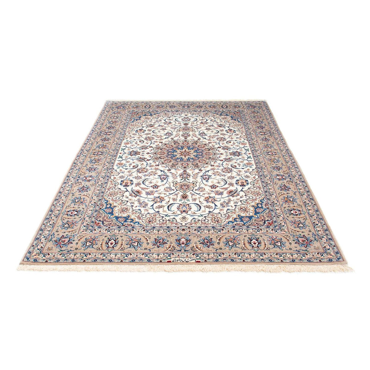 Tapis persan - Isfahan - Premium - 228 x 156 cm - beige