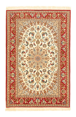 Tapis persan - Isfahan - Premium - 163 x 109 cm - beige
