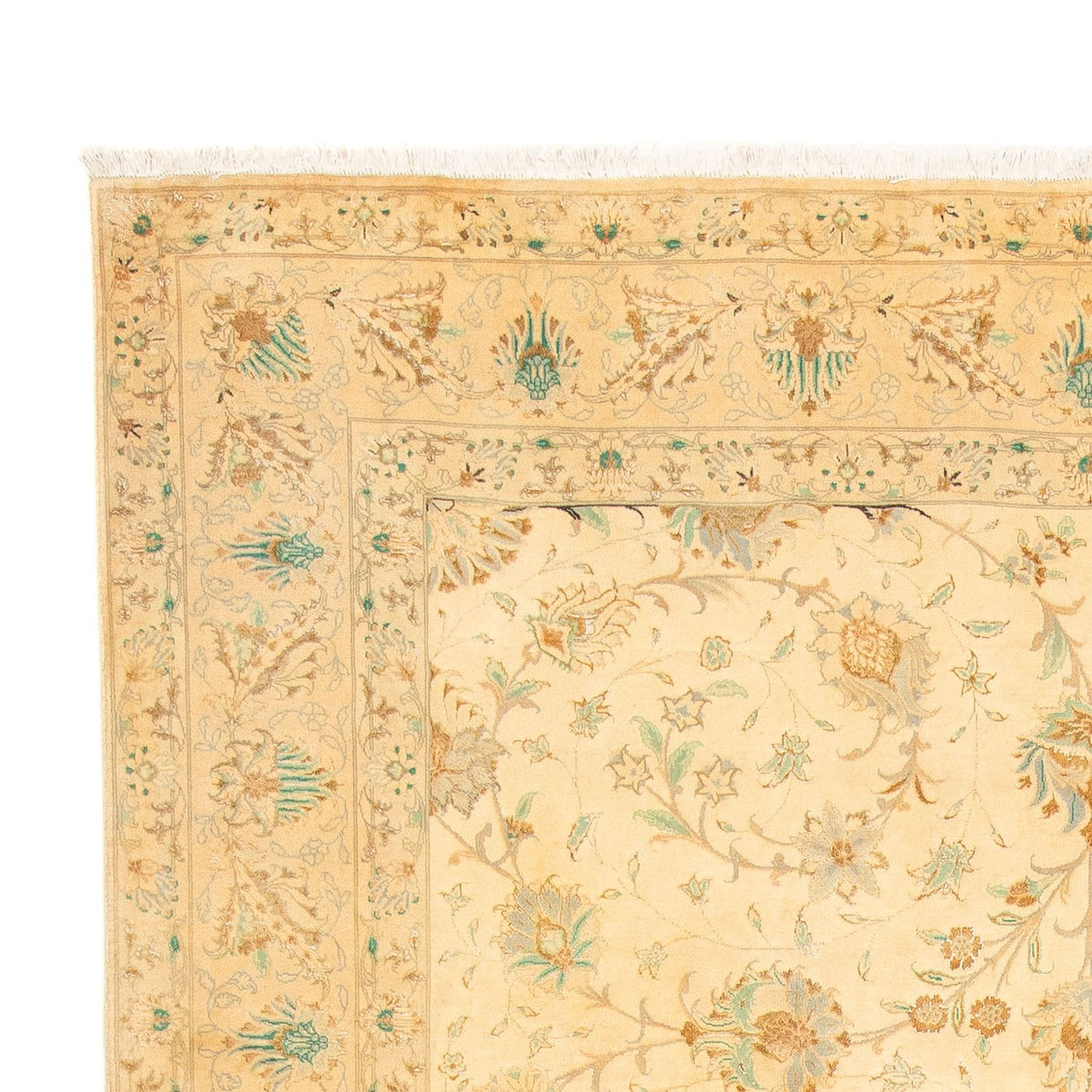 Tapis persan - Tabriz - Royal - 297 x 200 cm - beige