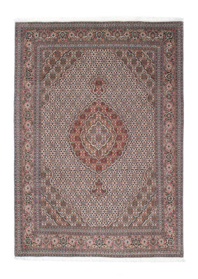 Tapis persan - Tabriz - 212 x 153 cm - marron clair