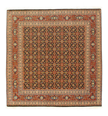 Tapis persan - Tabriz - Royal carré  - 156 x 155 cm - noir