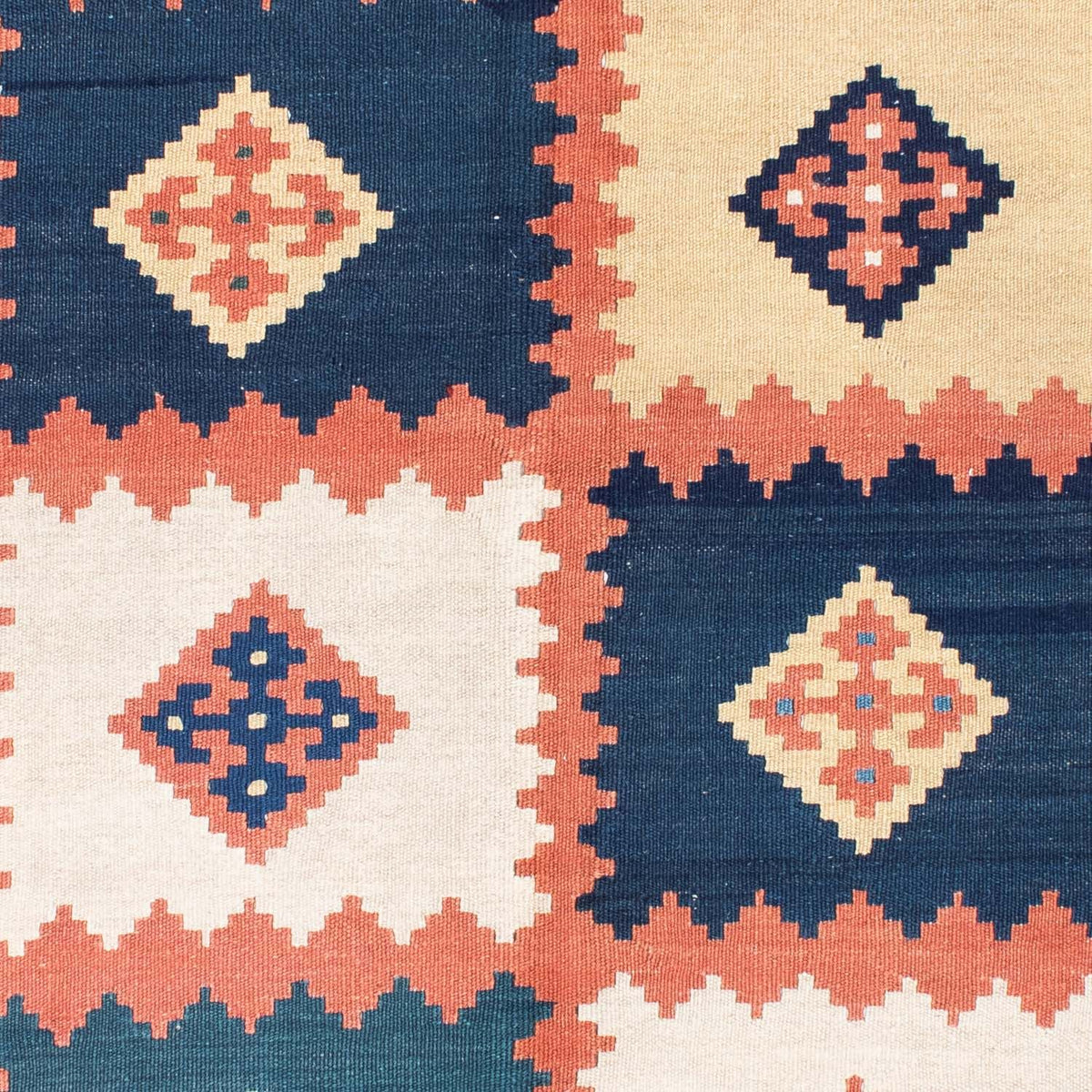 Tapis Kelim - Oriental - 212 x 155 cm - bleu