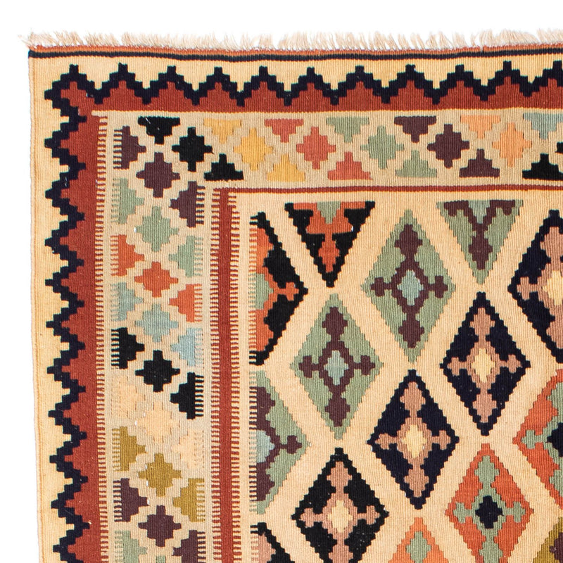 Tapis Kelim - Oriental - 207 x 148 cm - marron clair