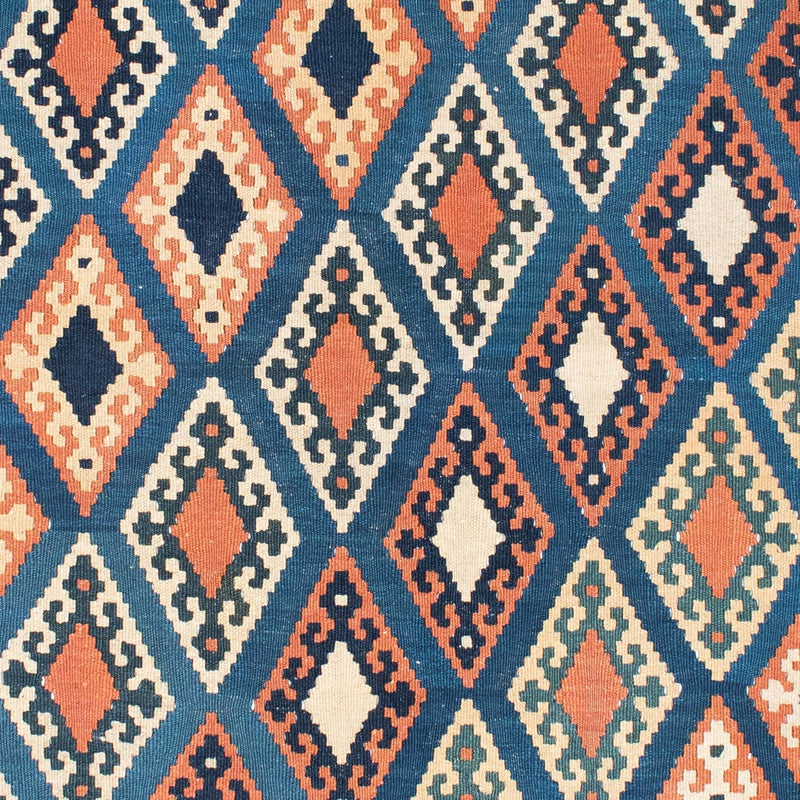 Tapis Kelim - Oriental - 222 x 158 cm - bleu
