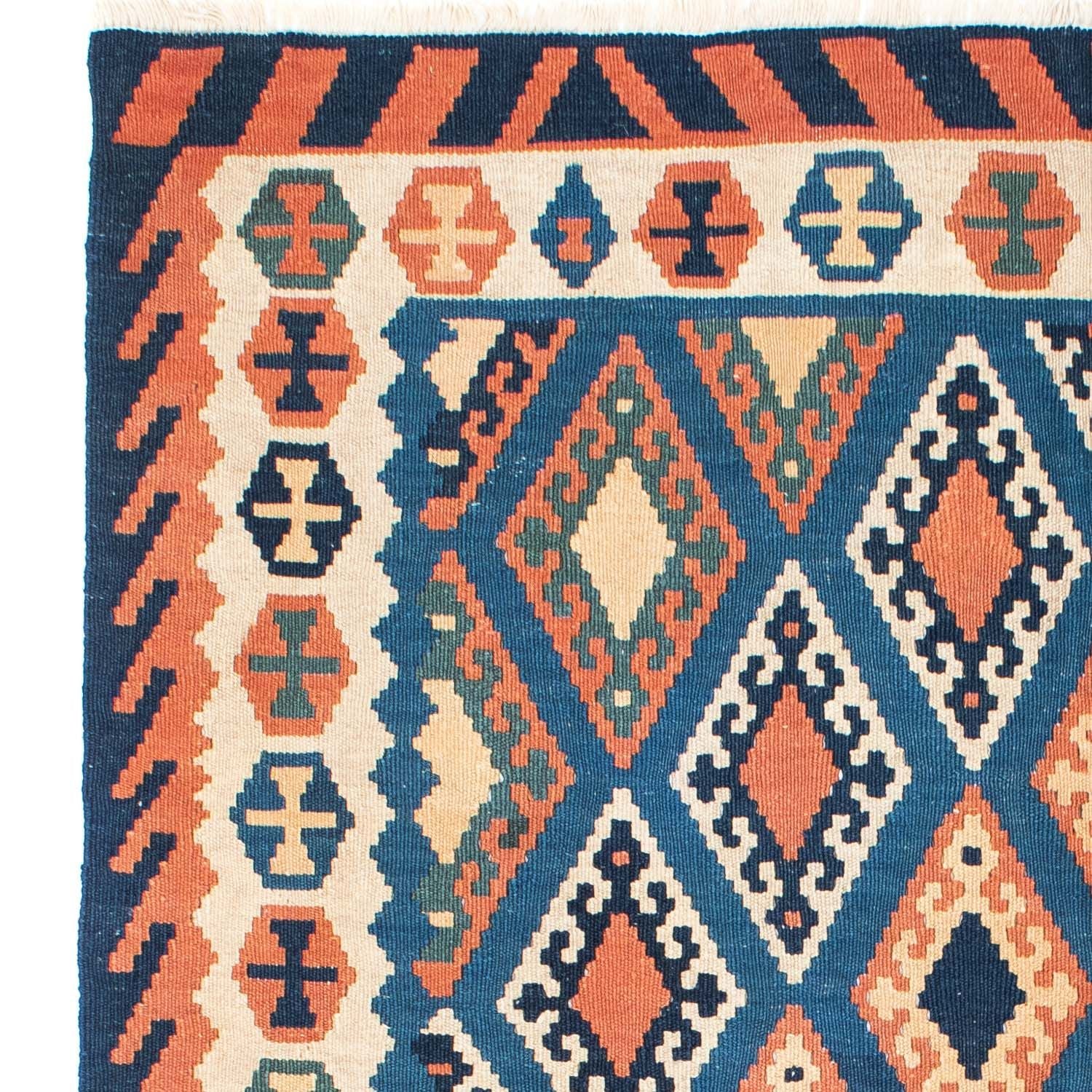 Tapis Kelim - Oriental - 222 x 158 cm - bleu