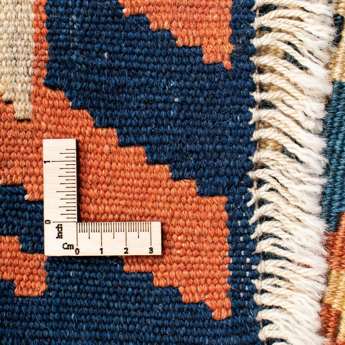 Tapis Kelim - Oriental - 222 x 158 cm - bleu