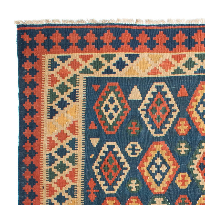 Tapis Kelim - Oriental - 232 x 194 cm - bleu