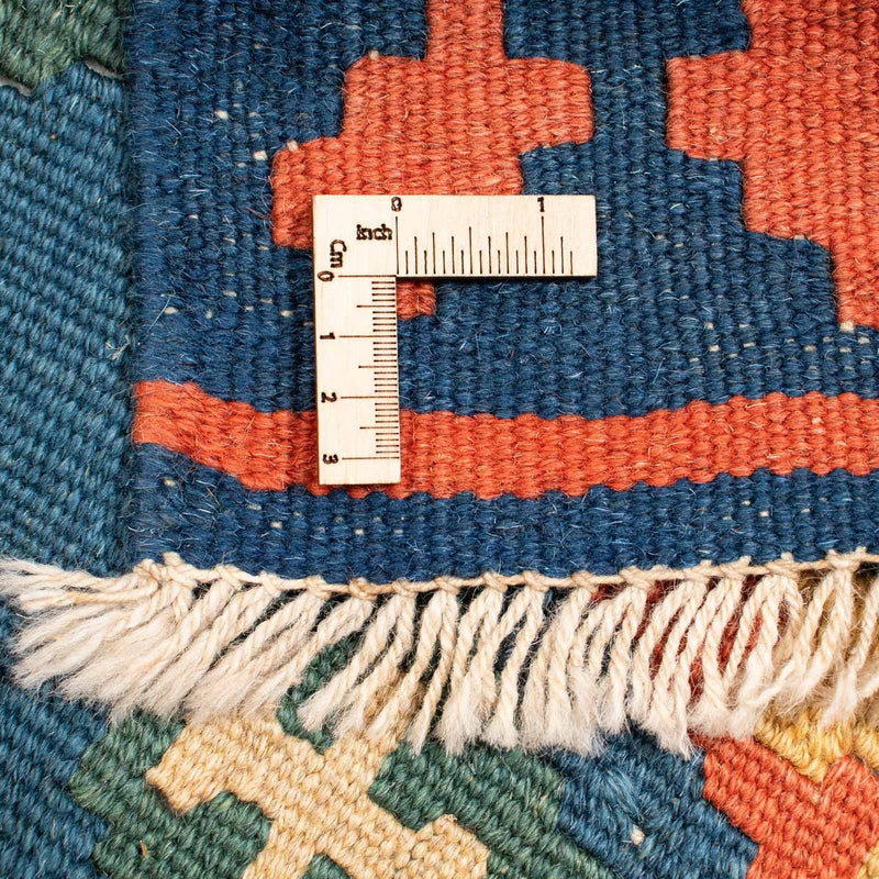 Tapis Kelim - Oriental - 232 x 194 cm - bleu