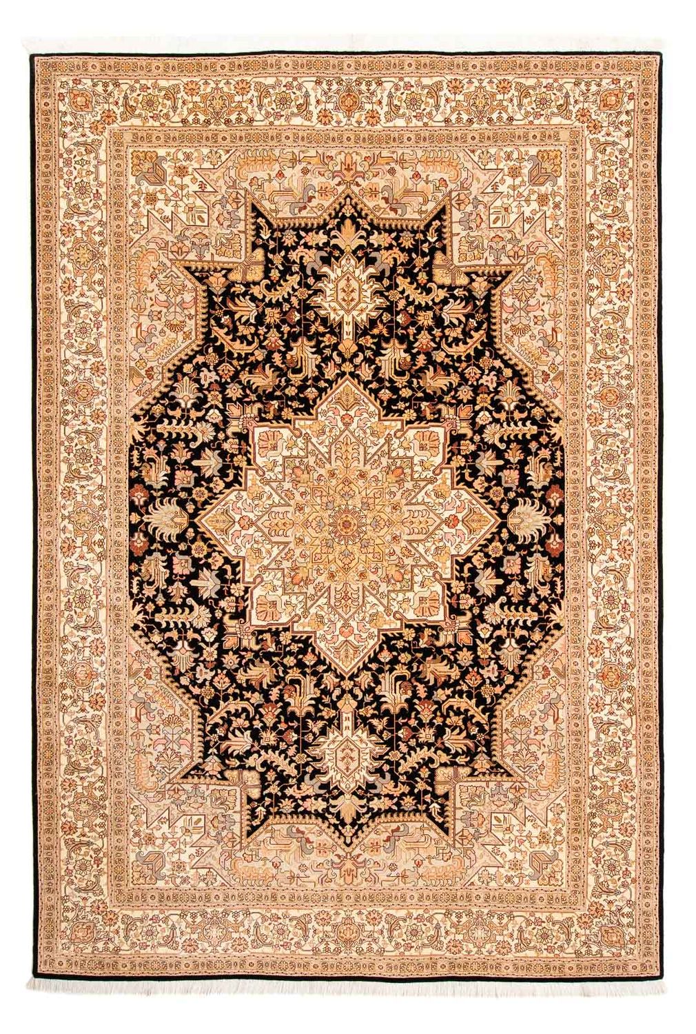 Tapis persan - Tabriz - Royal - 303 x 200 cm - marron