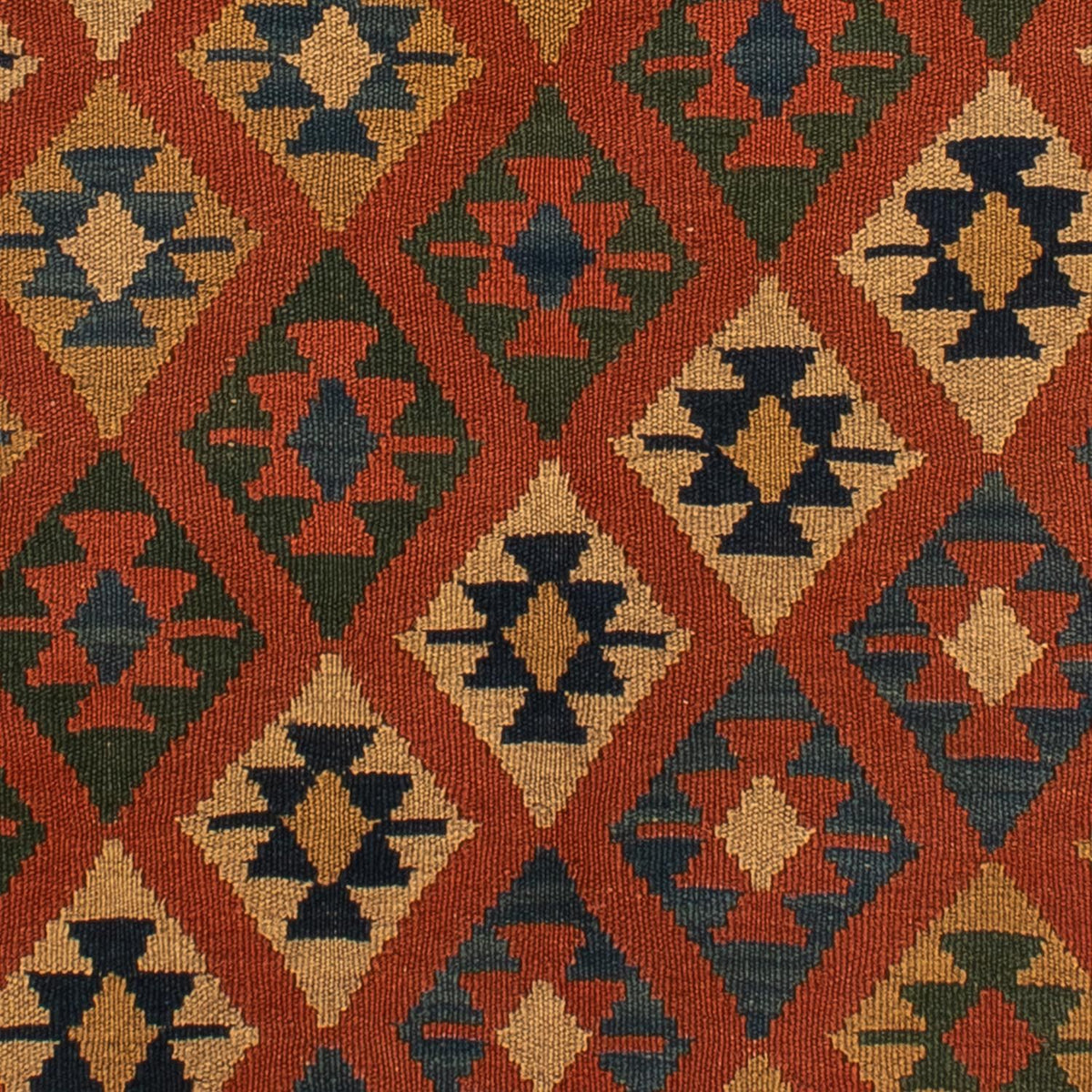 Tapis Kelim - Oriental - 210 x 155 cm - marron