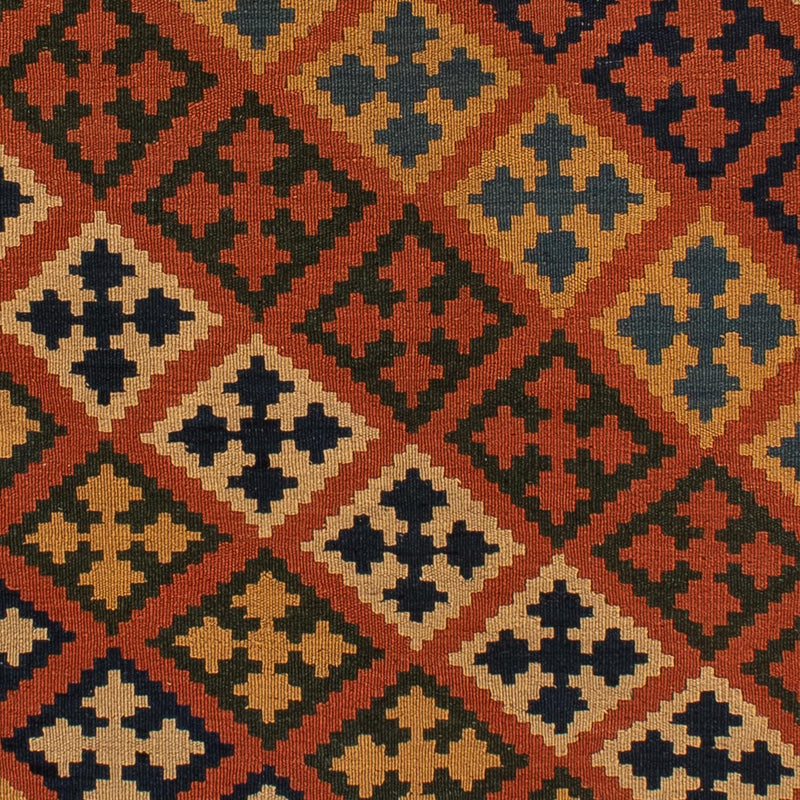 Tapis Kelim - Oriental - 200 x 157 cm - marron