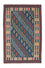 Tapis Kelim - Oriental - 189 x 119 cm - bleu