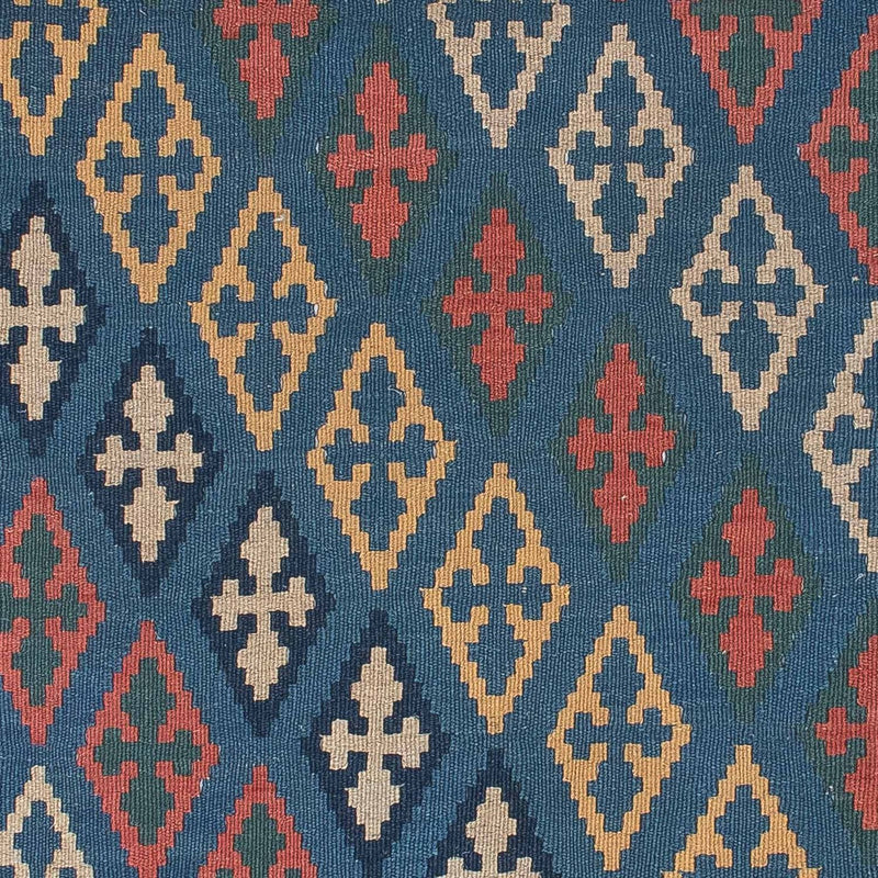 Tapis Kelim - Oriental - 189 x 119 cm - bleu