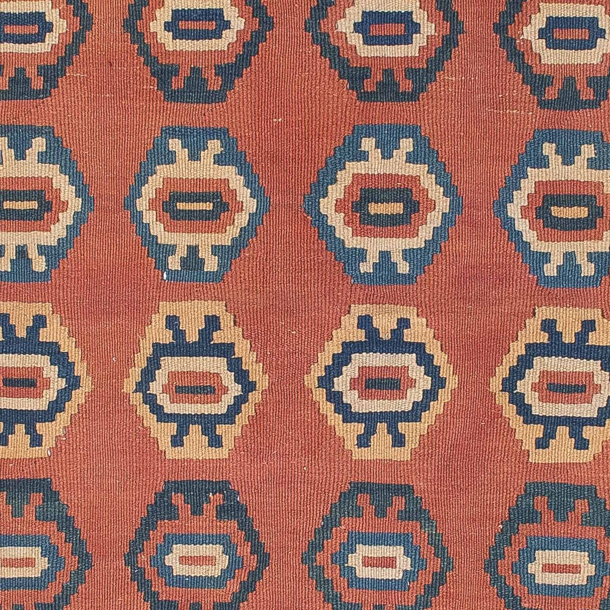 Tapis Kelim - Oriental - 169 x 121 cm - rouille