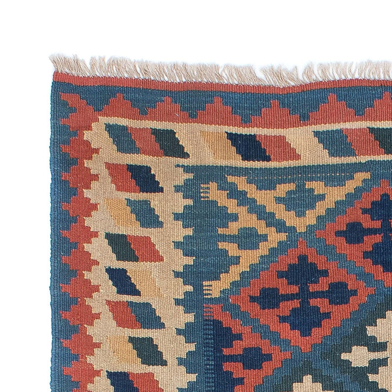 Tapis Kelim - Oriental - 175 x 116 cm - bleu