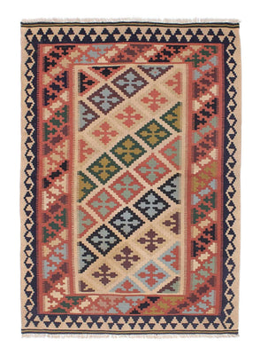 Tapis Kelim - Oriental - 158 x 110 cm - multicolore