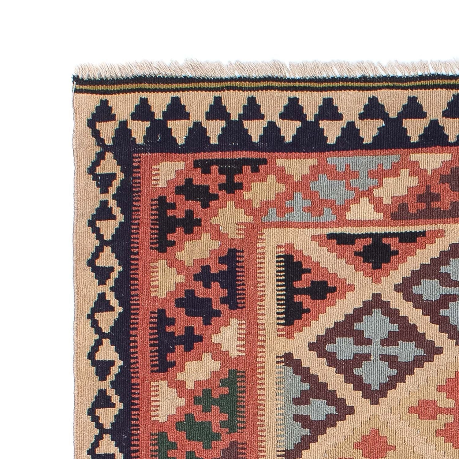 Tapis Kelim - Oriental - 158 x 110 cm - multicolore