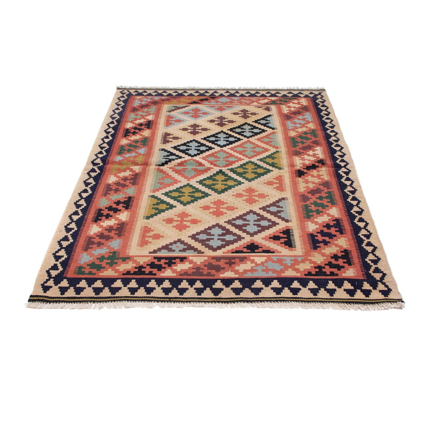 Tapis Kelim - Oriental - 158 x 110 cm - multicolore