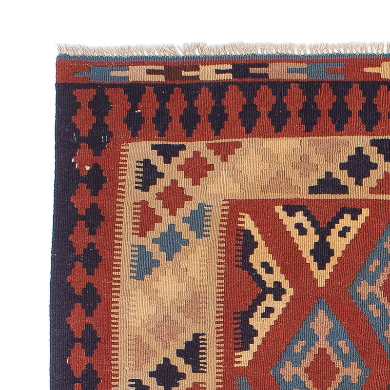 Tapis Kelim - Oriental - 170 x 114 cm - rouge foncé
