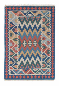 Tapis Kelim - Oriental - 168 x 116 cm - multicolore