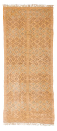 Tapis de couloir Tapis Kelim - Oriental - 200 x 84 cm - marron clair