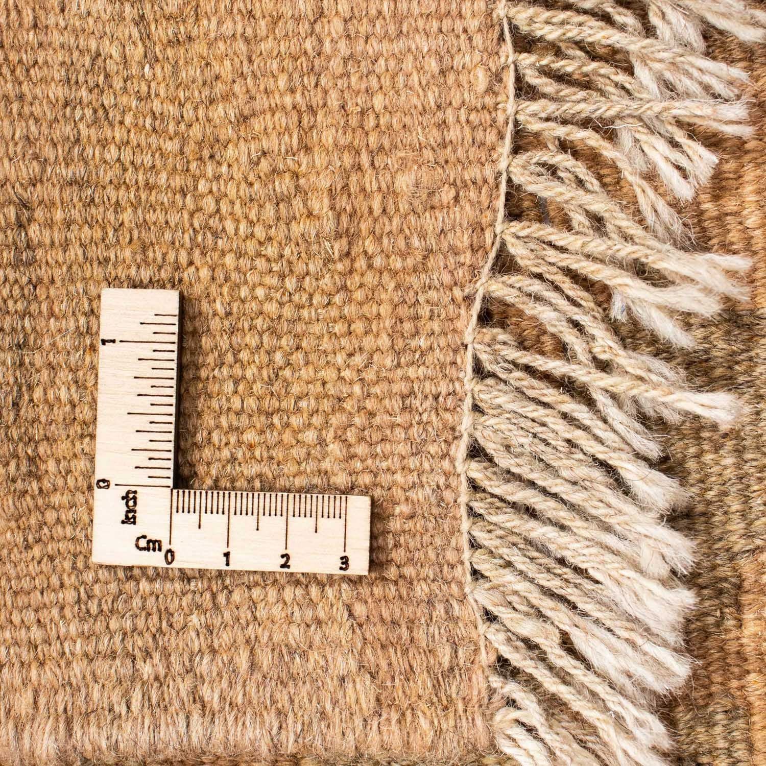 Tapis de couloir Tapis Kelim - Oriental - 200 x 84 cm - marron clair
