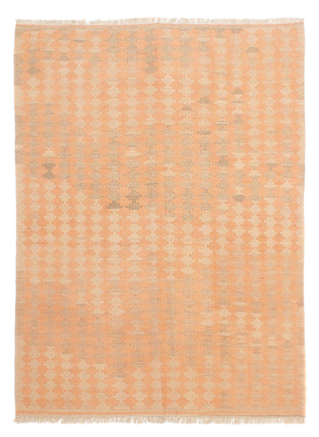 Tapis Kelim - Oriental - 222 x 155 cm - marron clair