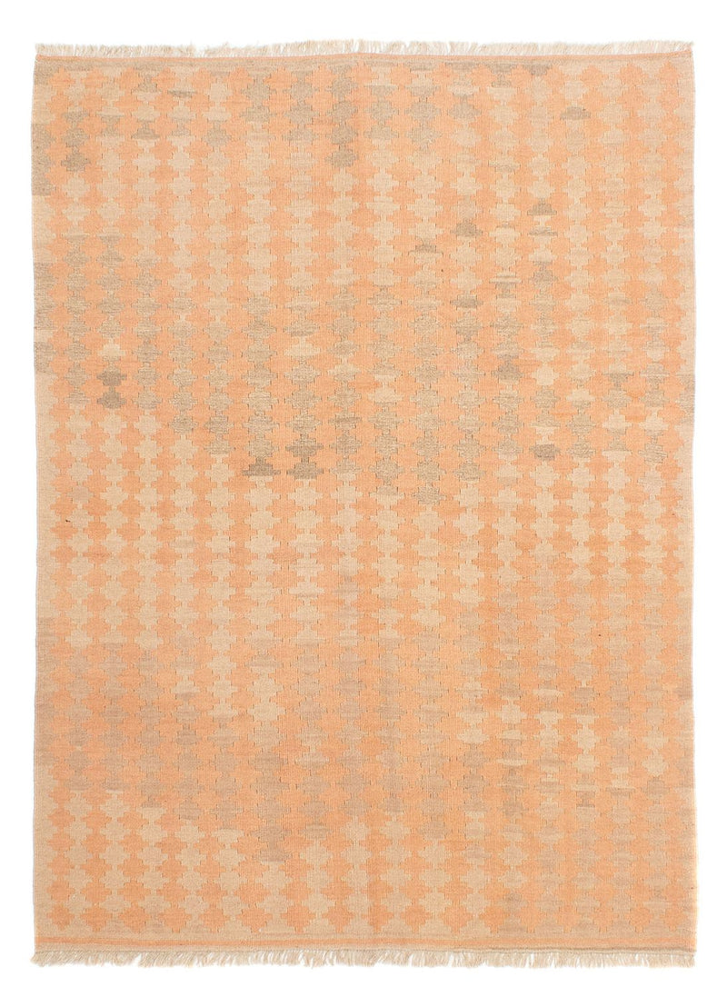 Tapis Kelim - Oriental - 222 x 155 cm - marron clair