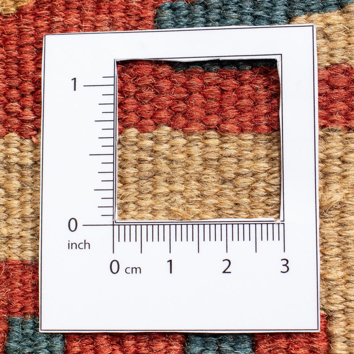 Tapis Kelim - Oriental - 213 x 148 cm - rouge foncé