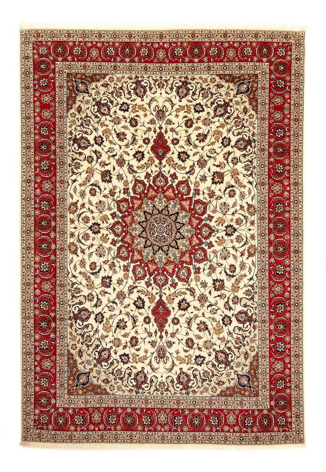 Tapis persan - Tabriz - Royal - 354 x 253 cm - beige