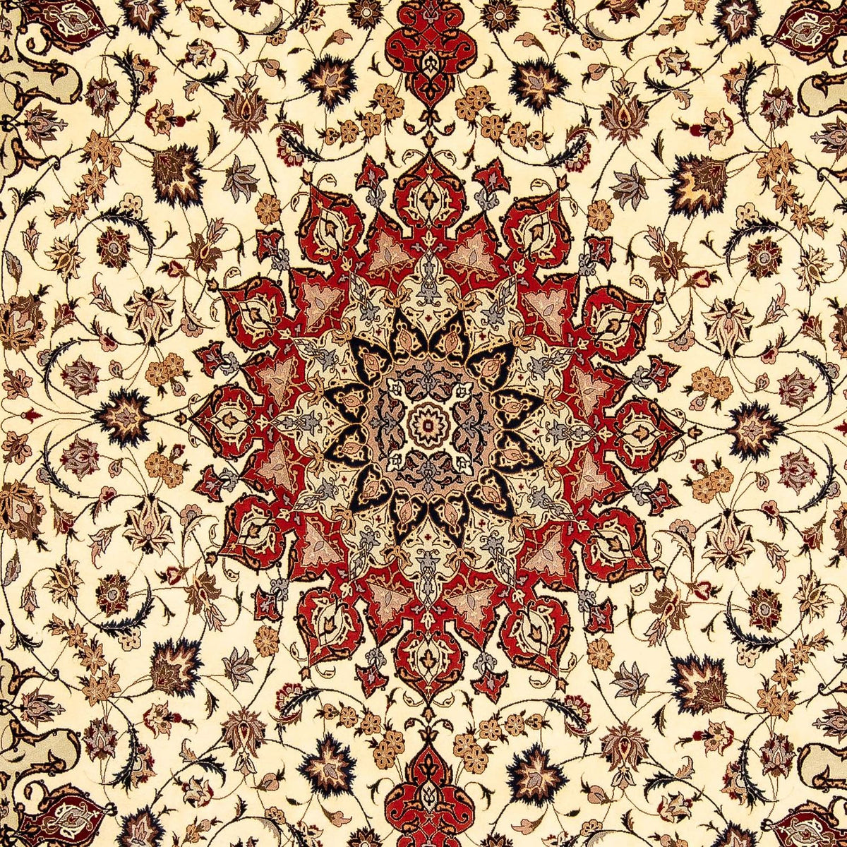 Tapis persan - Tabriz - Royal - 354 x 253 cm - beige