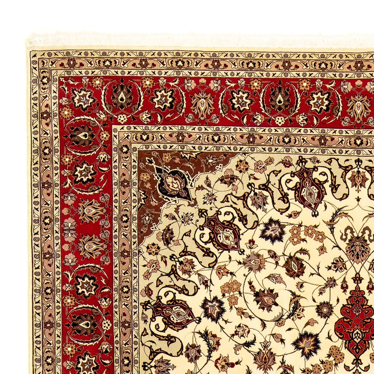 Tapis persan - Tabriz - Royal - 354 x 253 cm - beige